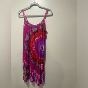 Desigual Summer Dress- colorful, unique, comfortable- size XL